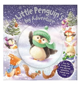 Little Pinguin Big Adventure Glitter Globes Book