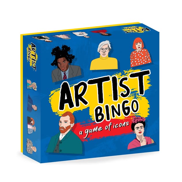 Artist Bingo A Game of Icons Home Bargains
