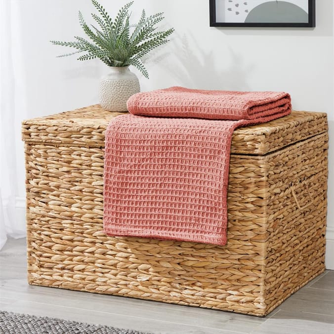 Escapism Organic Cotton Waffle Throw