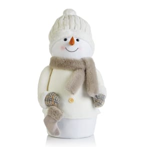 Nordic Spirit Plush Standing Snowman