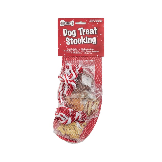 Chester's Dog Treat Stocking 145g Home Bargains