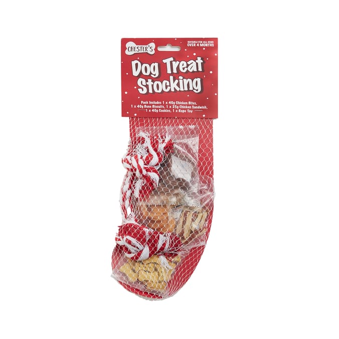 Chester's Dog Treat Stocking 145g