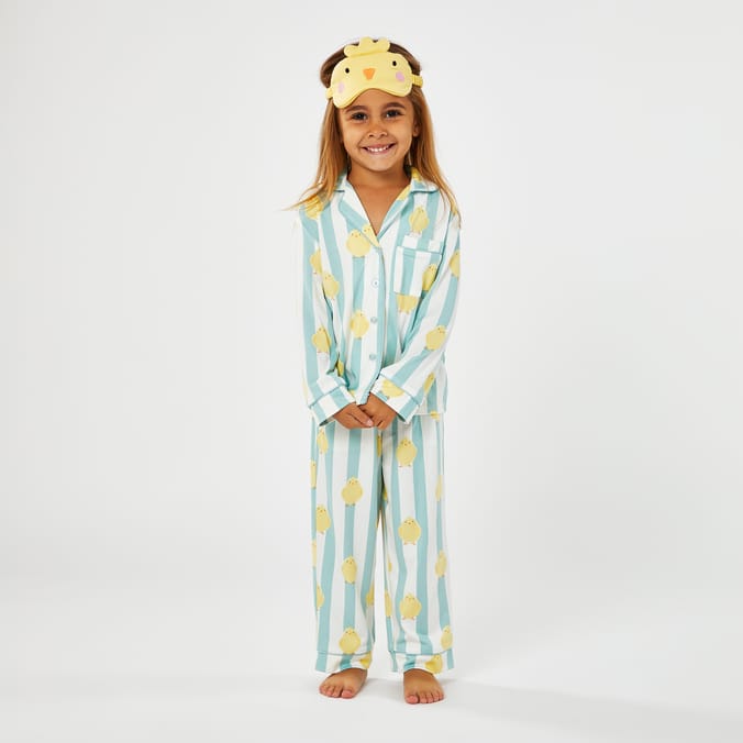 Originals Happy Easter Younger Kids Striped Chick Pyjamas