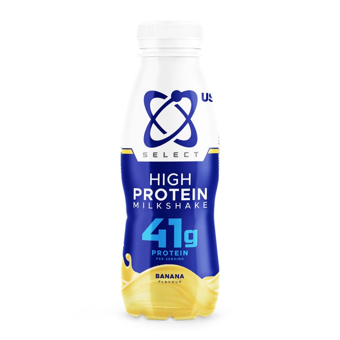 USN Select High Protein Milkshake 6 x 500ml - Banana