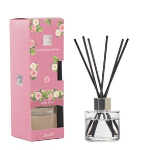 Wickford & Co Scented Reed Diffuser 30ml - Rose Petal