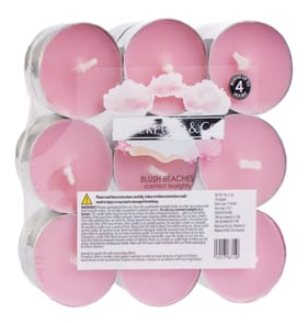 Wickford & Co Scented Tealights 18 Pack - Blush Beaches