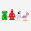 Garten of Banban Collectors Minifigure 4 Pack - Series 1