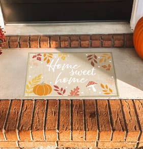 The Lifestyle Edit Harvest Door Mat - Home Sweet Home