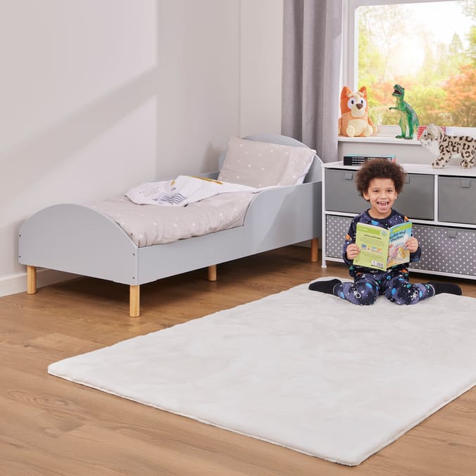 Liberty House Toys Kids Grey Toddler Bed