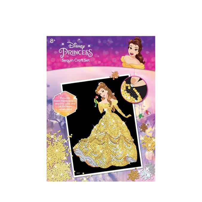 Disney Princess Sequin Craft Set - Belle