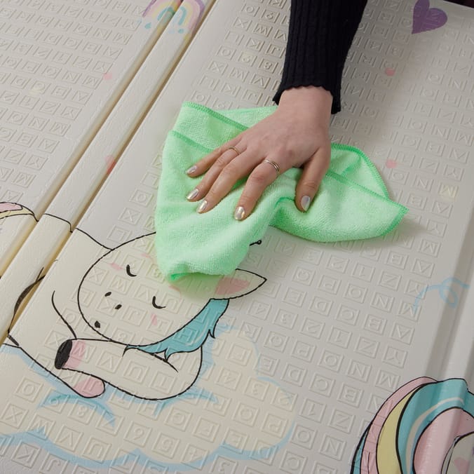 Liberty House Toys Toddler Play Mat – Unicorn & Moon and Stars