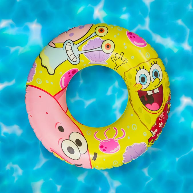 Spongebob Squarepants Inflatable Swim Ring 90cm