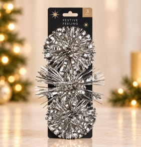 Festive Feeling Silver Bows