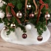Winter Luxe Christmas Luxury Faux Fur Tree Skirt
