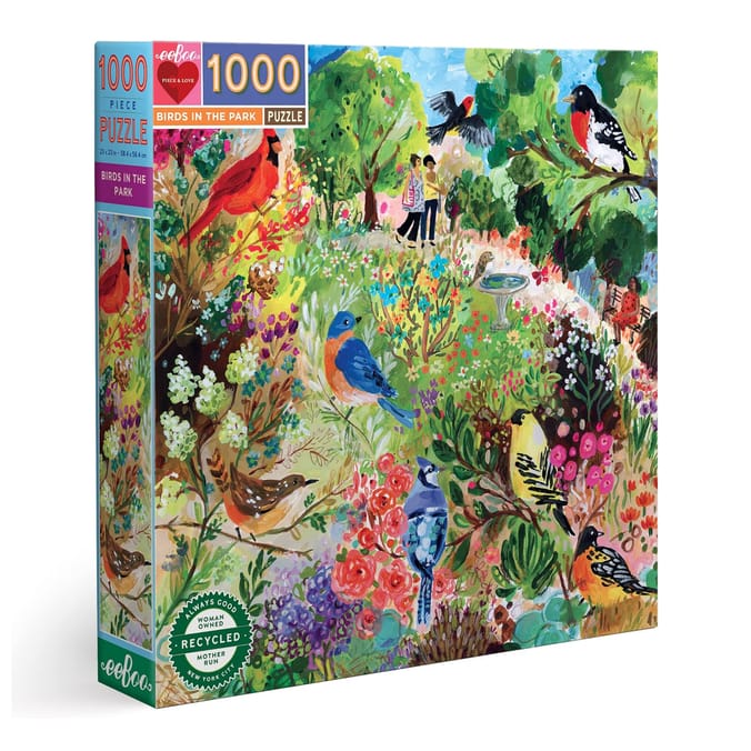 eeBoo Piece & Love 1000 Piece Puzzle Assorted
