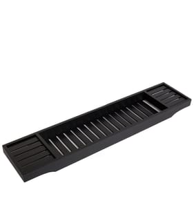 Bathroom Over Bath Rack - Black