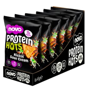 Novo Protein Hots Protein Chips 45g - Kickin' Sour Cream