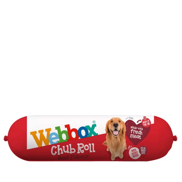 Webbox Prime Beef Chub Rolls 15 x 720g Home Bargains