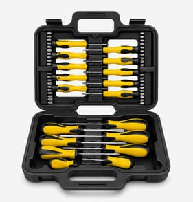 Equip Screwdriver & Bit Set 58 Piece