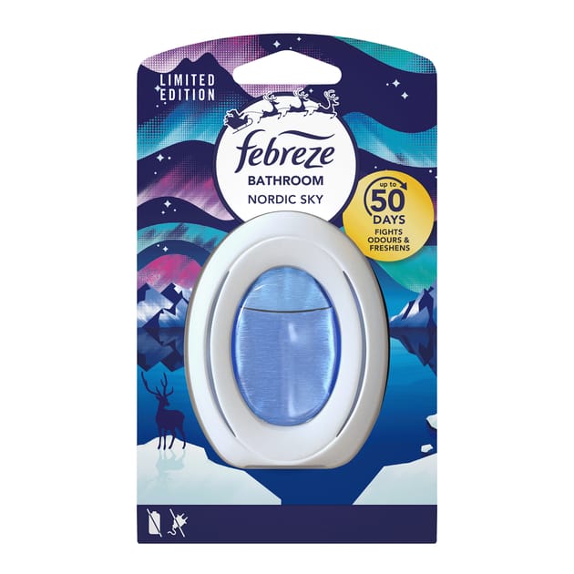 Febreze Bathroom Air Freshener Nordic Sky | Home Bargains