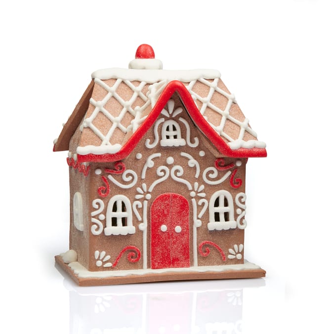 Sleigh Bells Light Up Gingerbread House