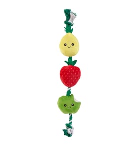 Chester's Fruit On A Rope Tug Dog Toy