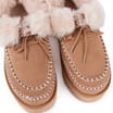 Originals Ladies Fur Lined Suede Mules