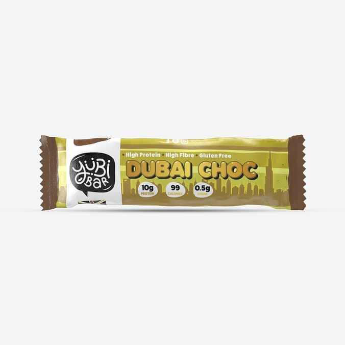 Yubi Bar Plant Based Chocolate Bar 12 x 35g - Dubai Choc