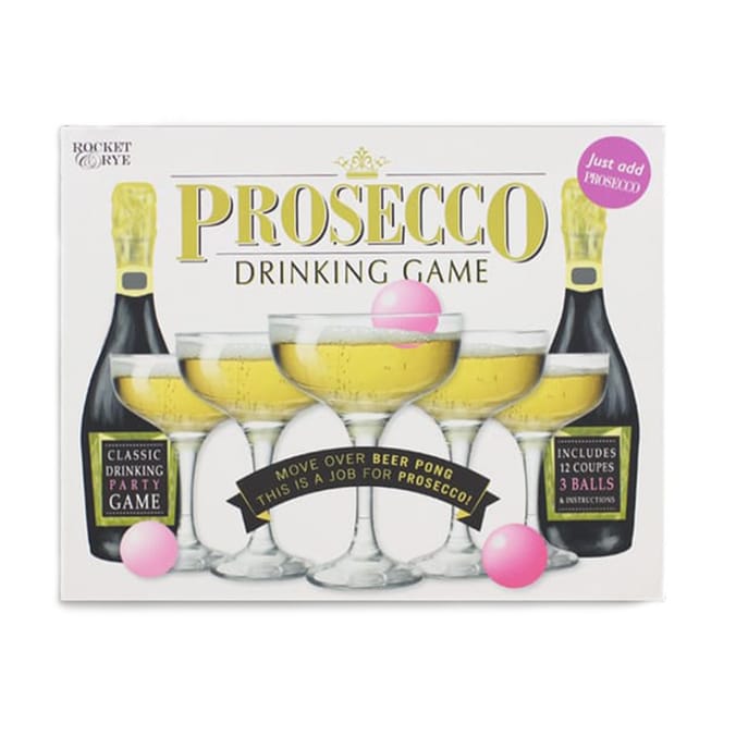 Rocket & Rye Prosecco Pong Drinking Game