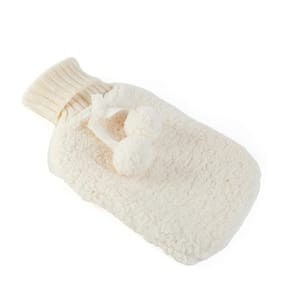 The Winter Warmer Collection Teddy Hot Water Bottle - Cream