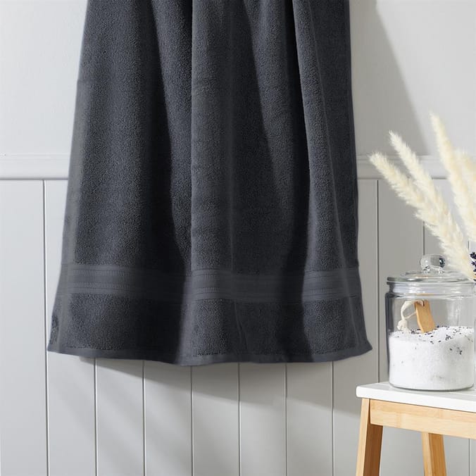  Home Collections Charcoal Luxury Bath Sheet