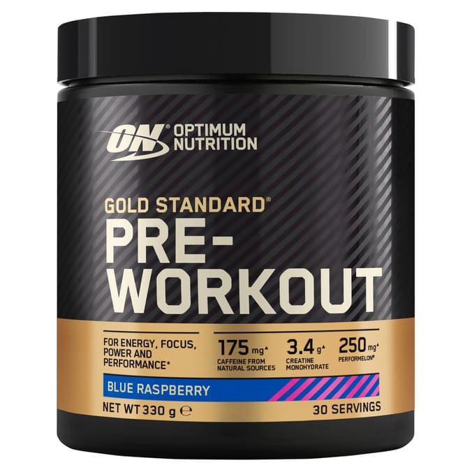 Optimum Nutrition Gold Standard Pre-Workout 330g - Blue Raspberry