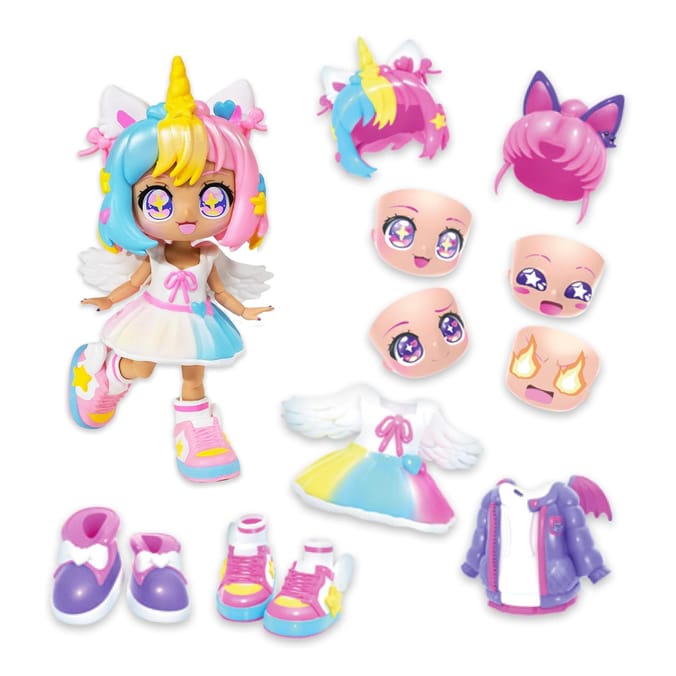 Animakii Doll Set - Unicorn & Bat
