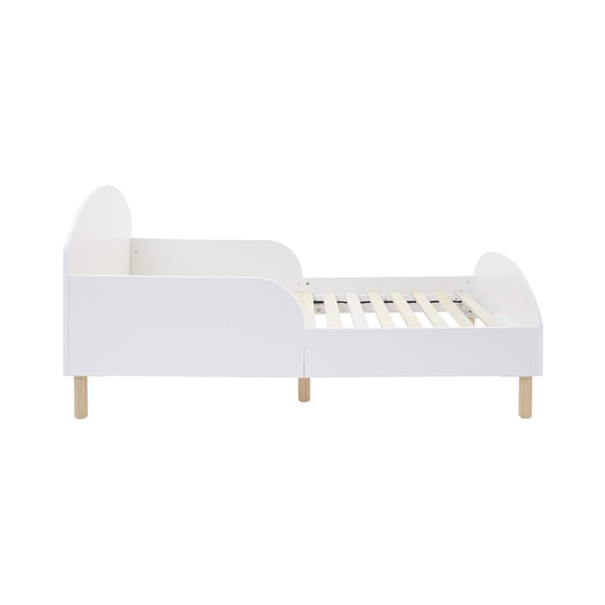 Liberty House Toys Kids White Toddler Bed – Spread Your Wings and Fly