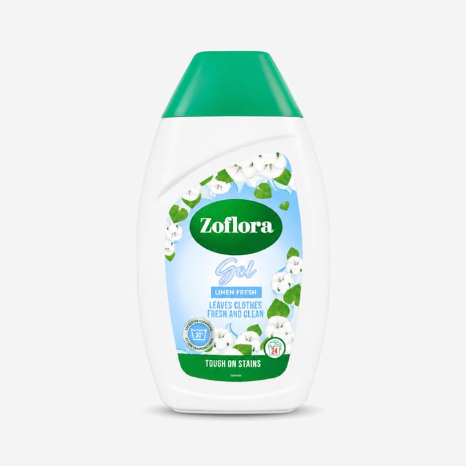 Zoflora Concentrated Liquid Detergent Gel 720ml 24 Washes - Linen Fresh