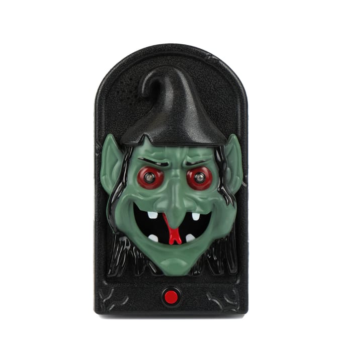 Hallow Scream LED Scary Doorbell - Witch
