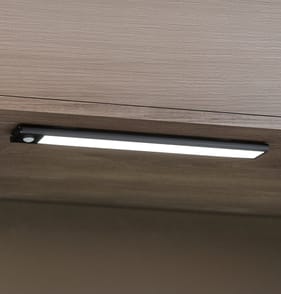 Pifco Ultra Thin Rechargeable Motion Sensor Light - Black