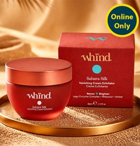 Whind Sahara Silk Vanishing Cream Exfoliator 50ml