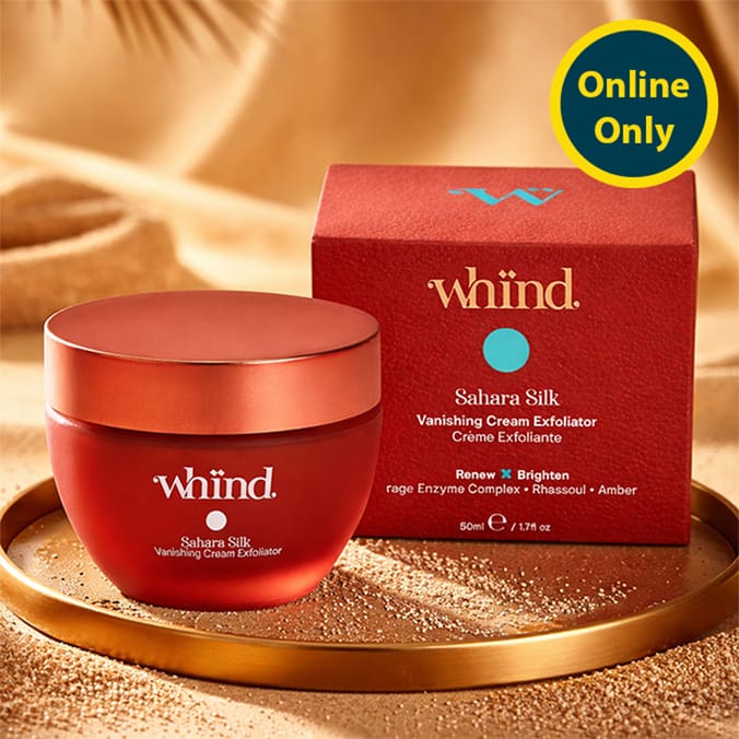 Whind Sahara Silk Vanishing Cream Exfoliator 50ml