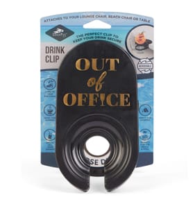 Logo Pegs Drink Clip Holder - Out Of Office