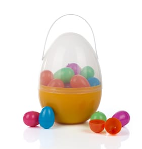 Happy Easter Refillable Eggs 35 Pack