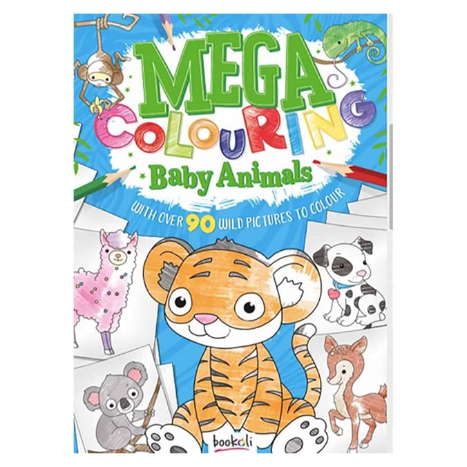 Mega Colouring - Baby Animals 