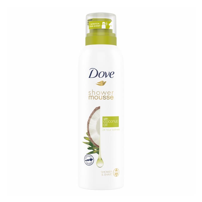 Dove Shower Mousse Coconut Oil 200ml