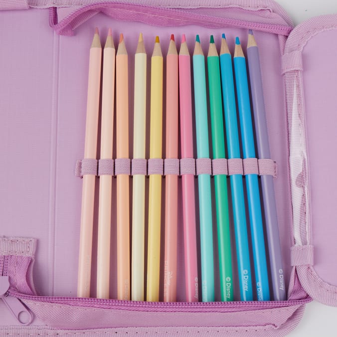 Disney Princess 40 Pieces Pencil Case