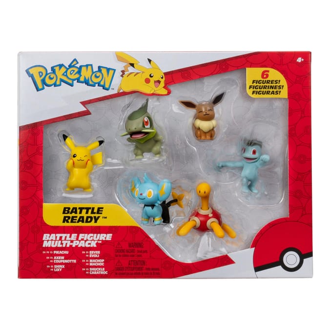 Pokemon Battle Figure Multipack 6 Pack