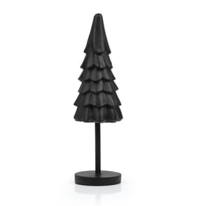 Black Christmas Tree Ornament