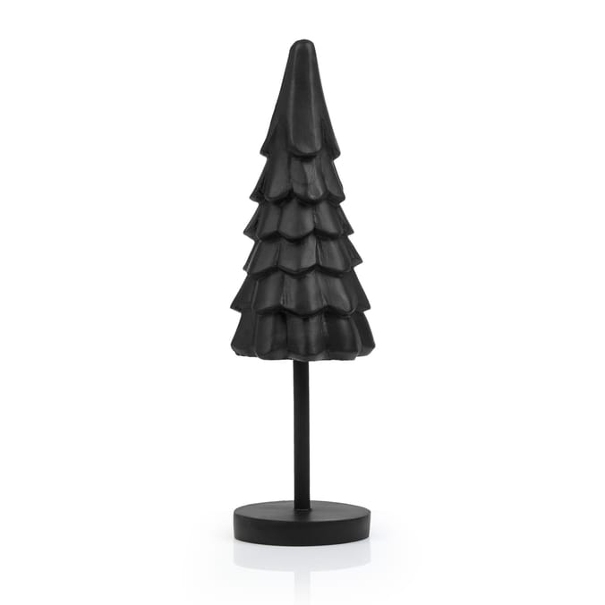 Black Christmas Tree Ornament