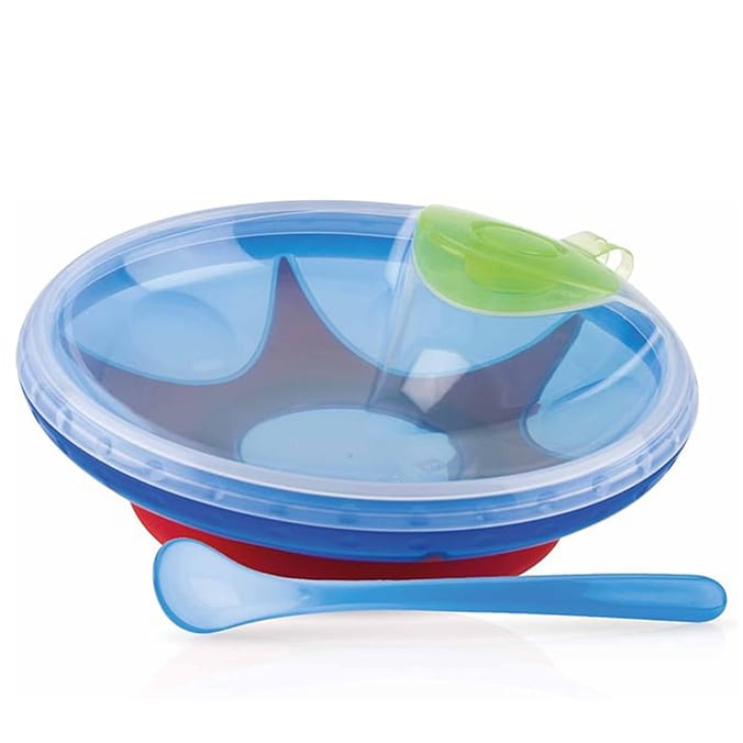 Nuby Warming Plate with Spoon 3m+