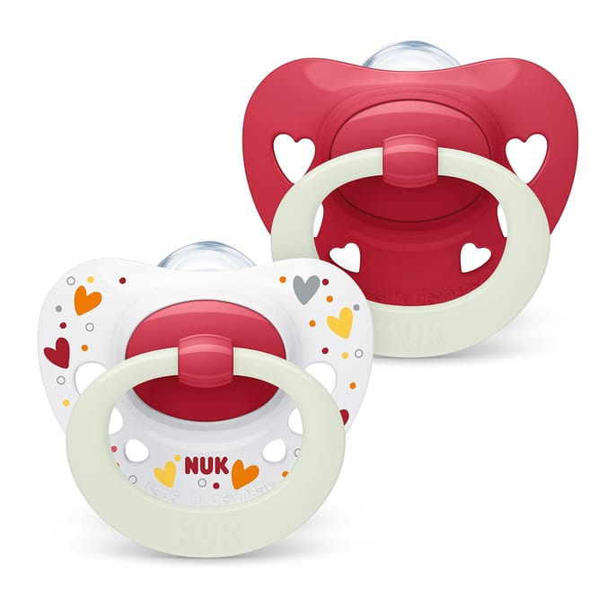 Nuk Signature Soother 0-6m - Red