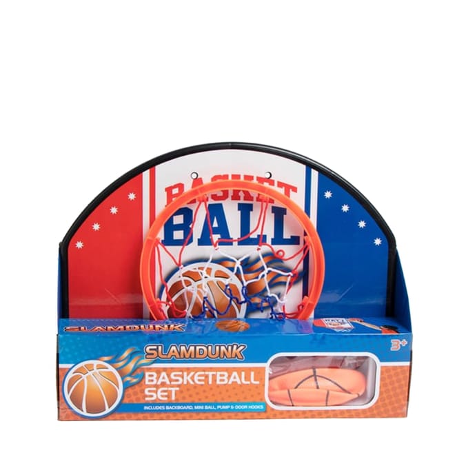SlamDunk Basketball Set With Pump
